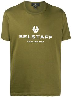 Belstaff футболка с круглым вырезом и логотипом