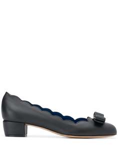 Salvatore Ferragamo туфли-лодочки с бантом