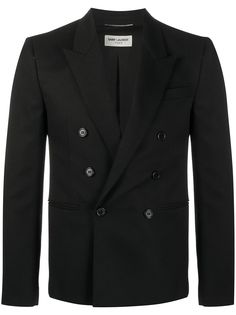 Saint Laurent двубортный пиджак