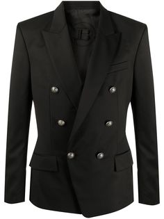 Balmain двубортный пиджак