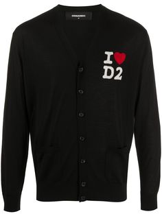 Dsquared2 кардиган I Heart D2