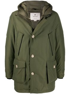Woolrich пуховик на пуговицах