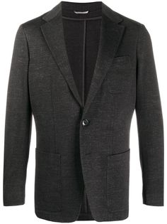 Canali однобортный пиджак узкого кроя