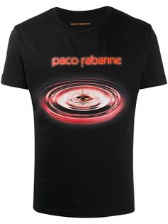 Paco Rabanne футболка с графичным принтом