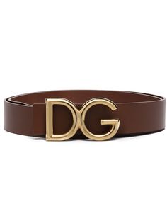 Dolce & Gabbana ремень с пряжкой DG