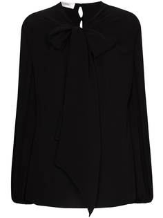 Valentino блузка с бантом