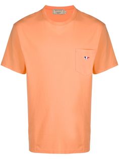 Maison Kitsuné футболка с нагрудным карманом