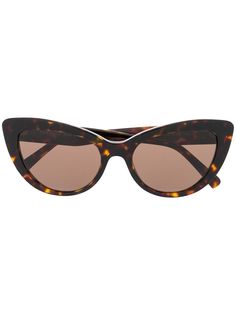 Versace Eyewear солнцезащитные очки в массивной оправе