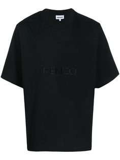 Kenzo футболка с вышитым логотипом