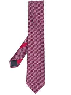 Ermenegildo Zegna галстук с геометричным принтом