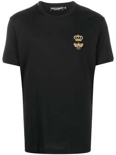 Dolce & Gabbana футболка с вышивкой
