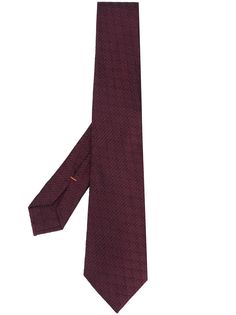 Ermenegildo Zegna галстук с узором