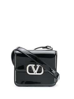 Valentino Garavani мини-сумка через плечо с логотипом VLogo