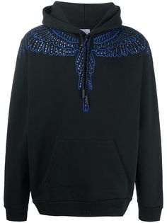 Marcelo Burlon County of Milan худи с принтом и длинными рукавами