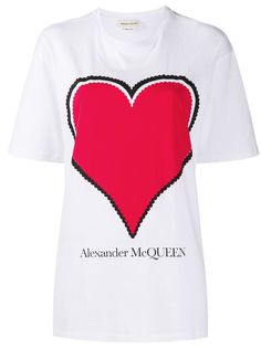 Alexander McQueen футболка с логотипом