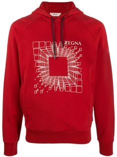 Ermenegildo Zegna худи с принтом