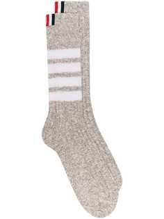 Thom Browne носки в рубчик с полосками