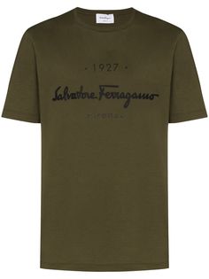 Salvatore Ferragamo футболка с логотипом