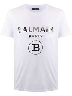 Balmain футболка с логотипом