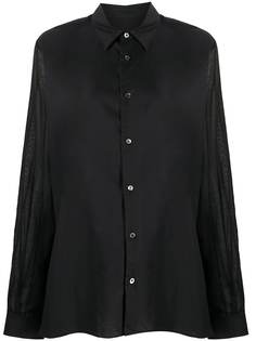Ann Demeulemeester толстовка с контрастными рукавами