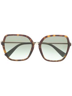 Valentino Eyewear солнцезащитные очки VA4077 в квадратной оправе