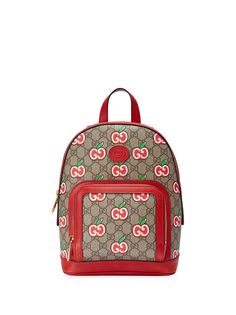 Gucci маленький рюкзак с принтом GG Apple