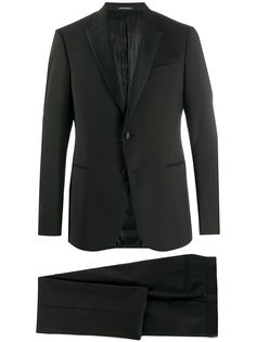 Emporio Armani костюм с однобортным пиджаком
