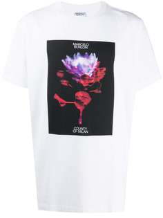 Marcelo Burlon County of Milan футболка с графичным принтом