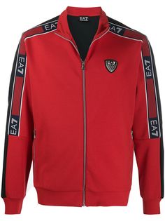 Ea7 Emporio Armani спортивная куртка с логотипом