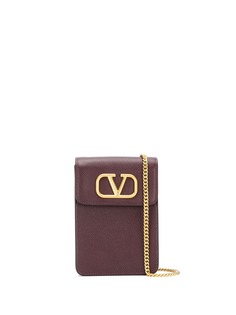 Valentino Garavani компактный кошелек VSling с цепочкой