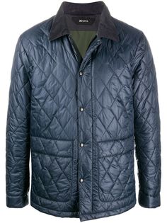 Ermenegildo Zegna стеганая куртка