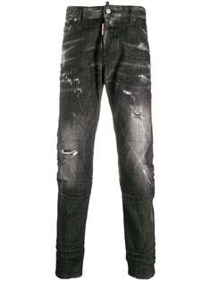 Dsquared2 джинсы кроя слим с эффектом потертости
