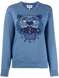Kenzo толстовка с вышитым логотипом