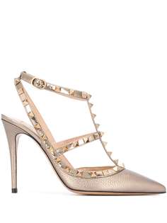 Valentino Garavani босоножки Rockstud 100