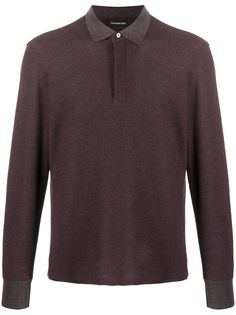 Ermenegildo Zegna рубашка поло из джерси