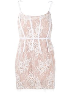 For Love And Lemons кружевное платье мини Cheyenne