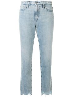 AG Jeans укороченные джинсы Isabelle с завышенной талией
