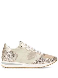 Philippe Model Paris кроссовки с блестками