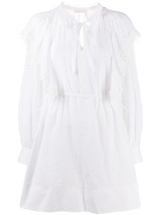 See by Chloé платье с длинными рукавами и завязками