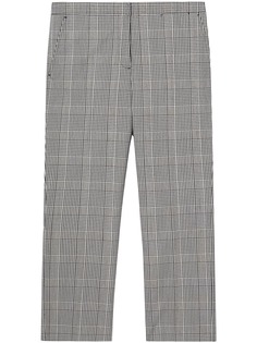 Burberry брюки строгого кроя в клетку