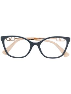 Valentino Eyewear очки в квадратной оправе