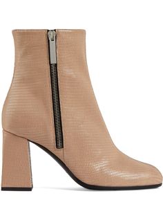 Giuseppe Zanotti ботильоны Sveva 80 с тиснением под кожу рептилии