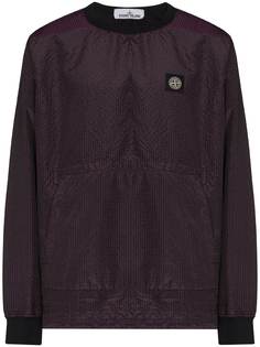 Stone Island толстовка с нашивкой-логотипом