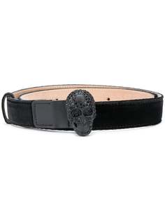 Philipp Plein ремень с декором Skull и кристаллами
