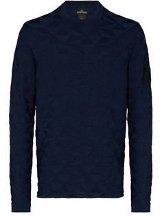 Stone Island Shadow Project жаккардовый джемпер