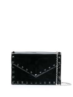 Valentino Garavani лакированная сумка через плечо Rockstud