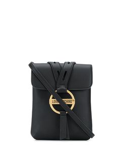 Love Moschino сумка через плечо с металлическим логотипом