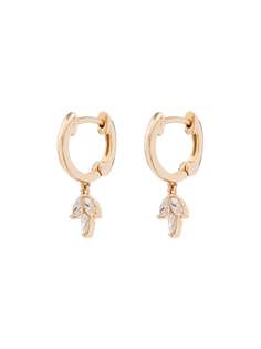 Dana Rebecca Designs серьги-кольца Alexa Jordyn из желтого золота