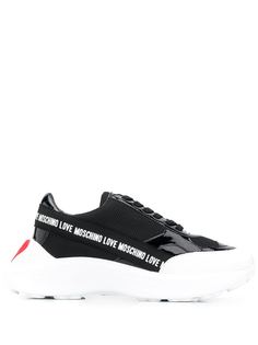 Love Moschino массивные кроссовки со вставками