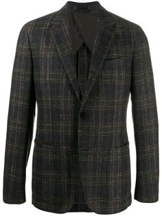 Ermenegildo Zegna пиджак в клетку